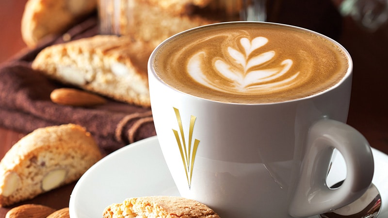 Capuccino foam